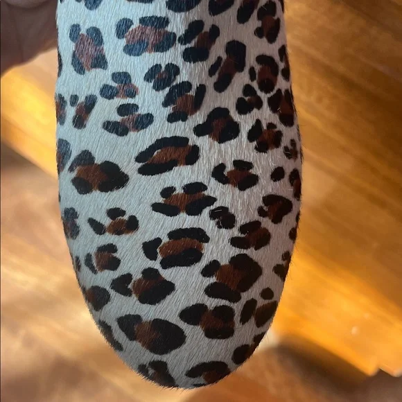 Worn once Able Leopard Print leather Ankle Boots - Picture 8 of 15